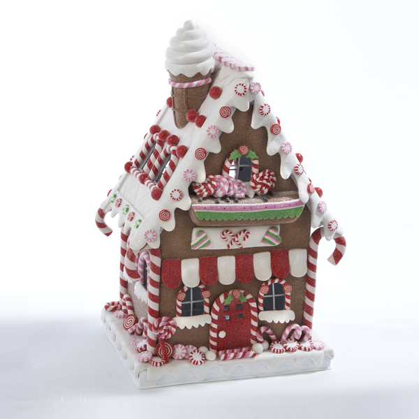 Faux Gingerbread Houses