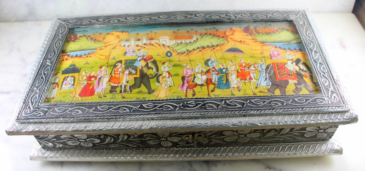 Jewellery India White Metal Silver Jewellery Boxes India