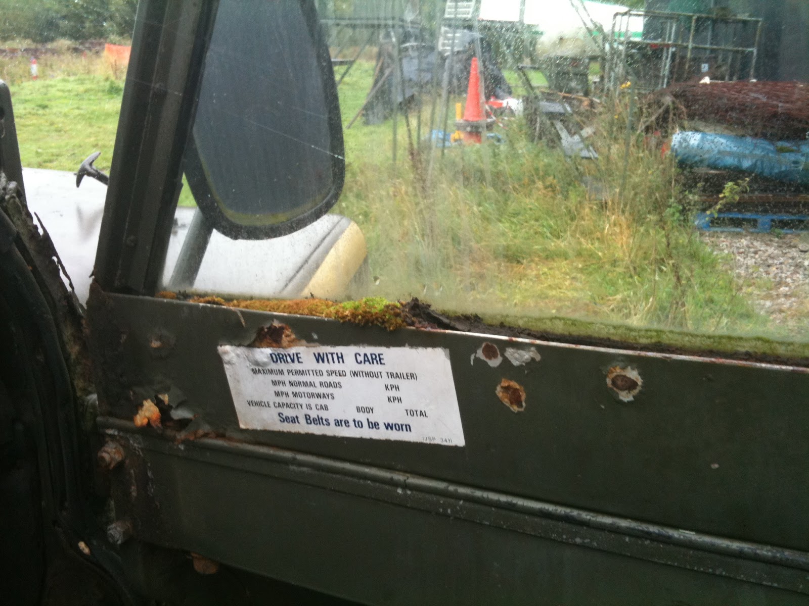 RAF Series 3 EOD Land Rover