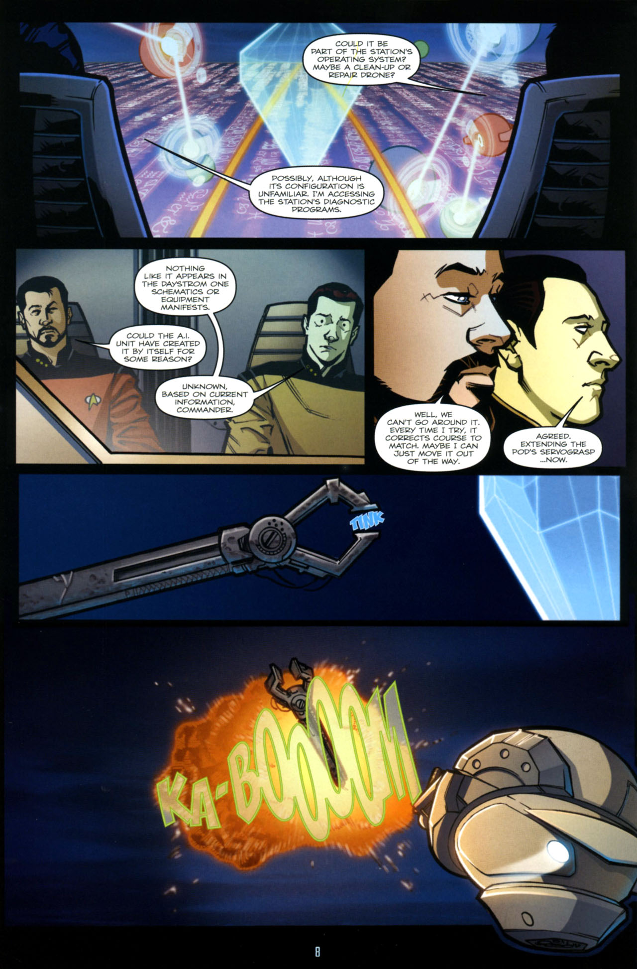 Read online Star Trek: The Next Generation: Intelligence Gathering comic -  Issue #1 - 11