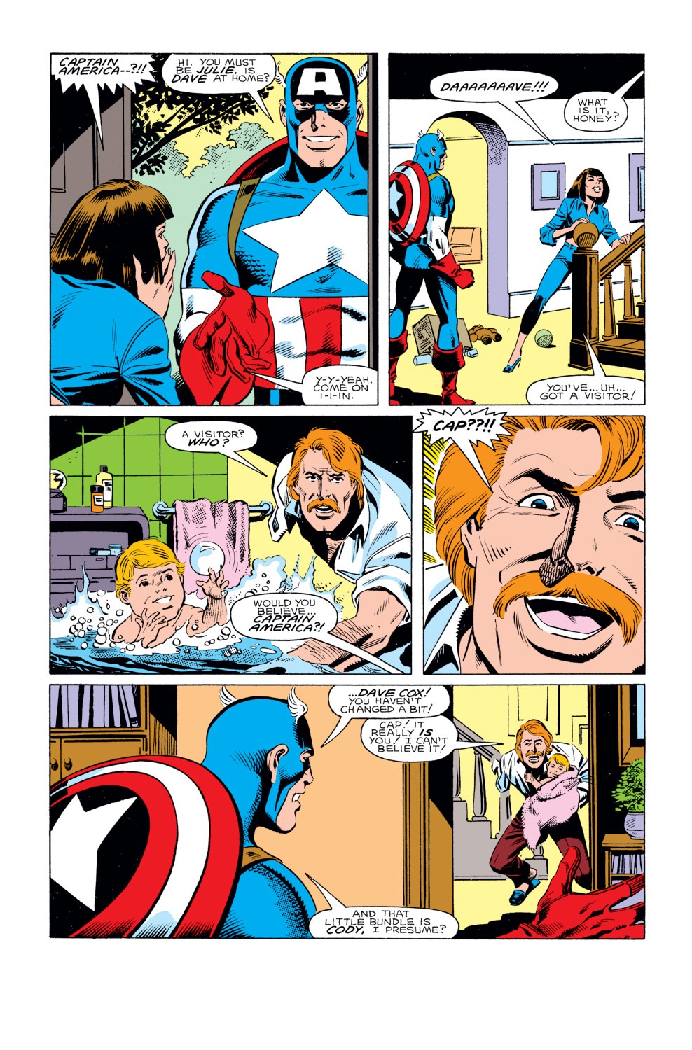 Read online Captain America (1968) comic -  Issue #293 - 6