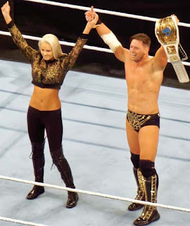 The Miz As Intercontinental Champion Along Maryse Raw April 
