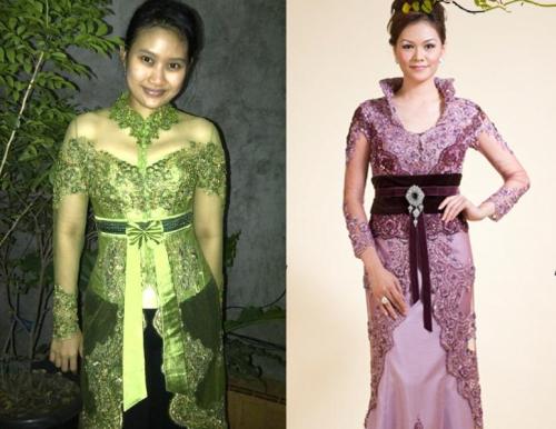 model baju kebaya adat karo 