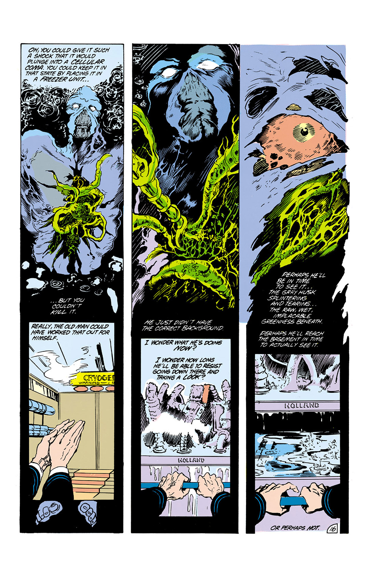 Read online Swamp Thing (1982) comic -  Issue #21 - 17