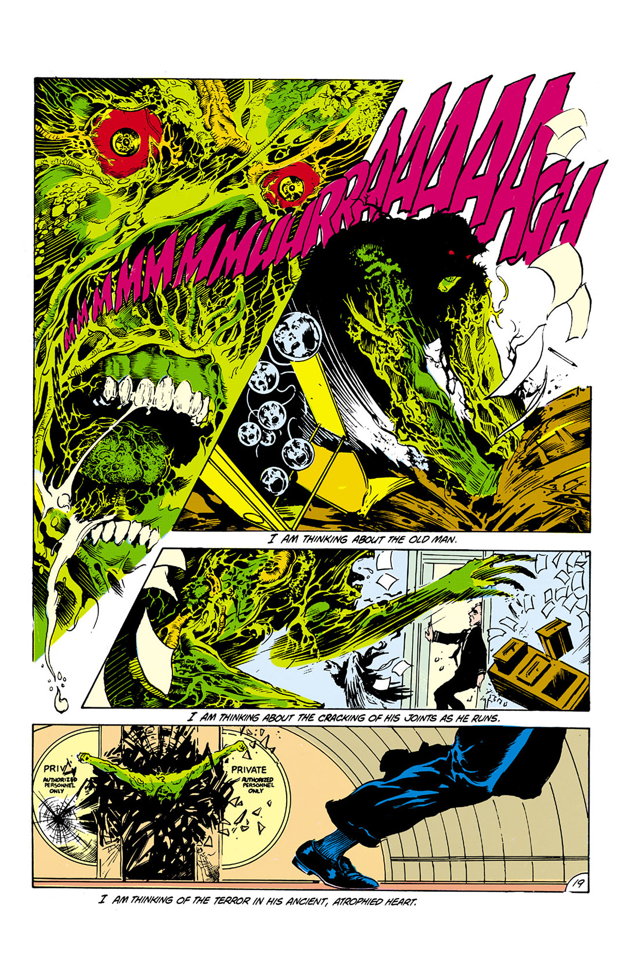 Read online Swamp Thing (1982) comic -  Issue #21 - 20