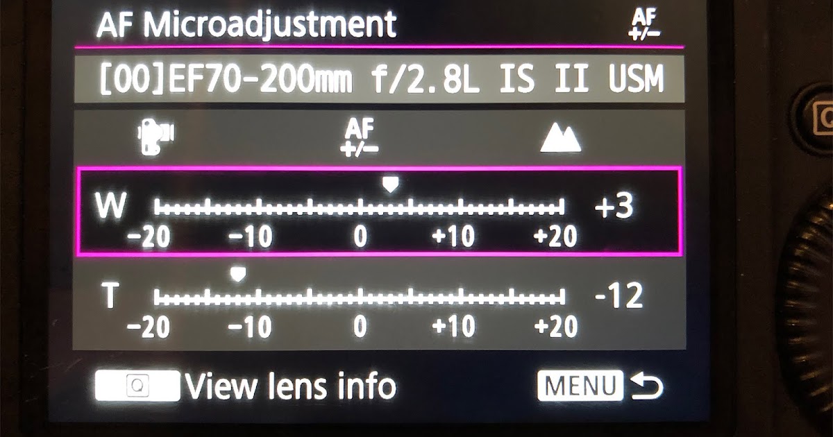 Jeff Cable's Blog: Have you ever tried using your camera's auto focus ...