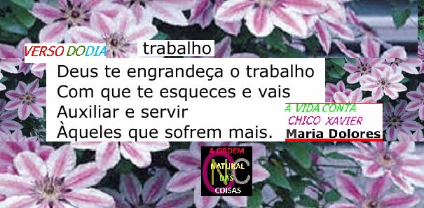 VERSO DO DIA-TRABALHO+MENSAGEM DE EMMANUEL