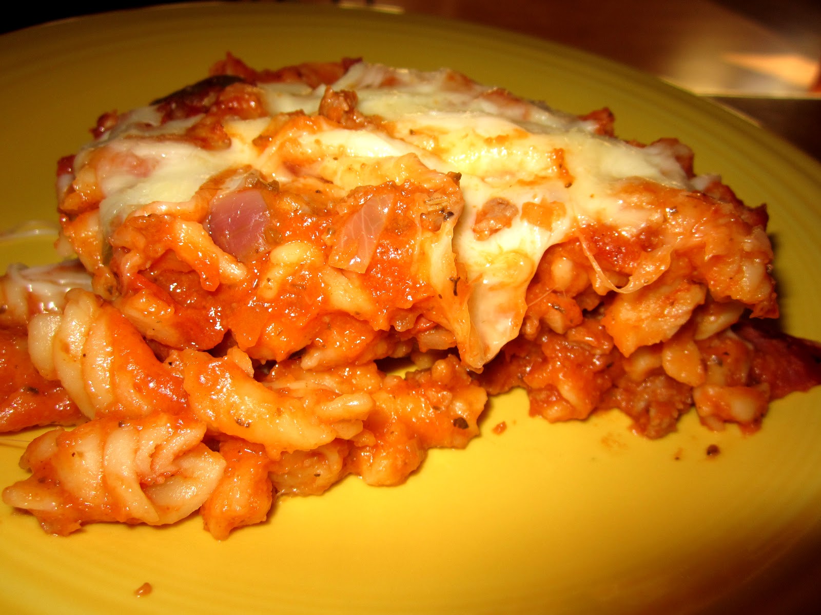 From Sarah's Kitchen to Yours Crockpot Pizza Casserole
