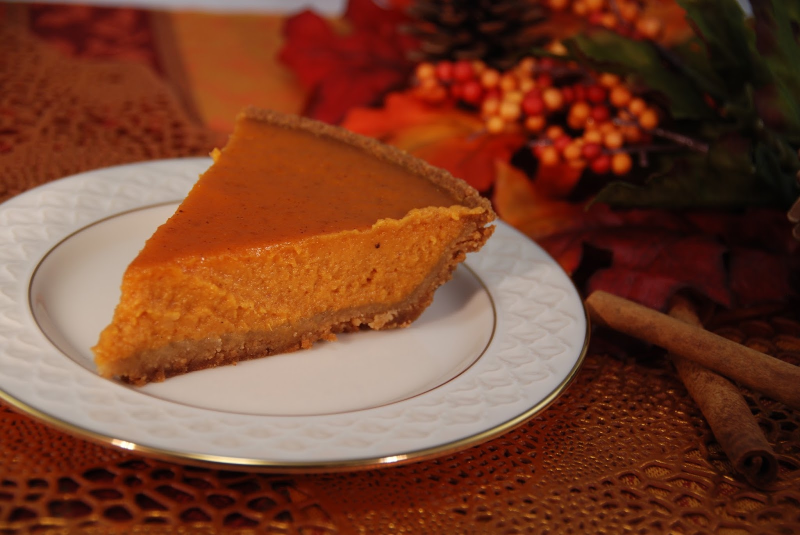 Paleo Rebel DairyFree Eggnog Pumpkin Pie