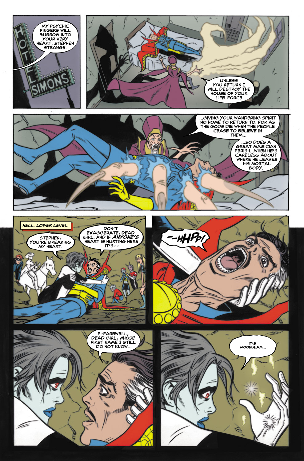 Read online X-Statix Presents: Dead Girl comic -  Issue #5 - 2