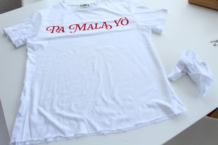 Camiseta pa mala yo personalizada
