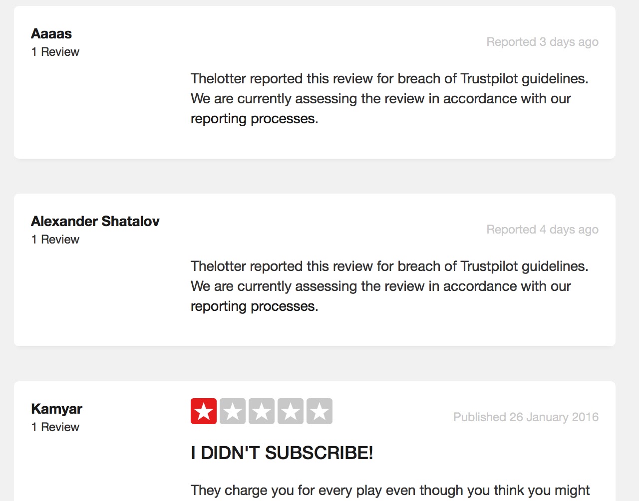 TheLotter Scam ? Legit ? Fake ? Real ? Trustpilot deleting negative thelotter reviews