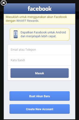 Instalasi Whaff Rewards - Aplikasi Penghasil Dollar Instalasi Whaff Rewards - Aplikasi Penghasil Dollar