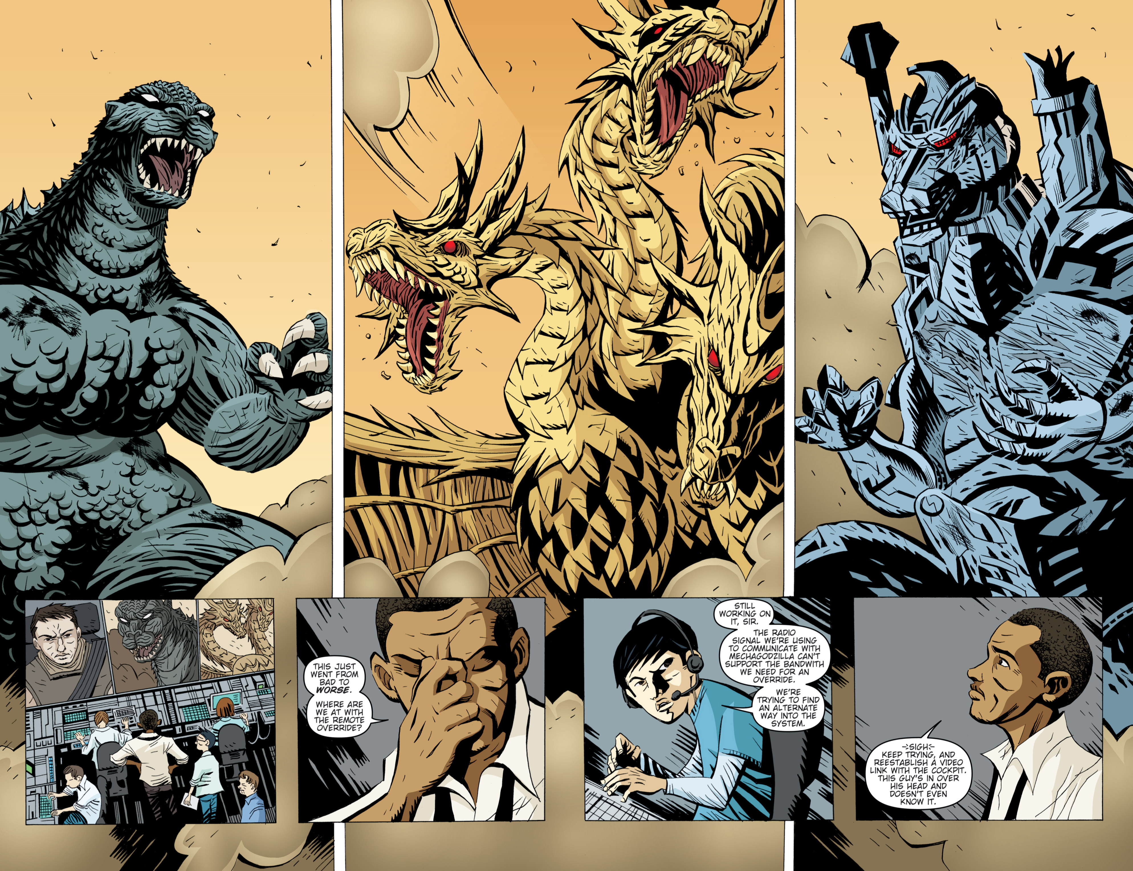 Read online Godzilla: Kingdom of Monsters comic -  Issue #10 - 11