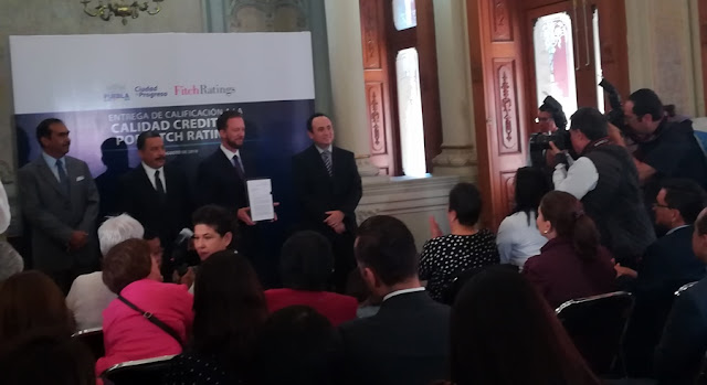 Puebla es el 3er municipio del país con finanzas sanas: Fitch Ratings