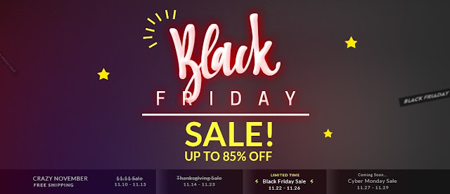 Dresslily Black Friday & Cyber Monday Sale, vendas, promoção, promotion, fashion, moda, clothes