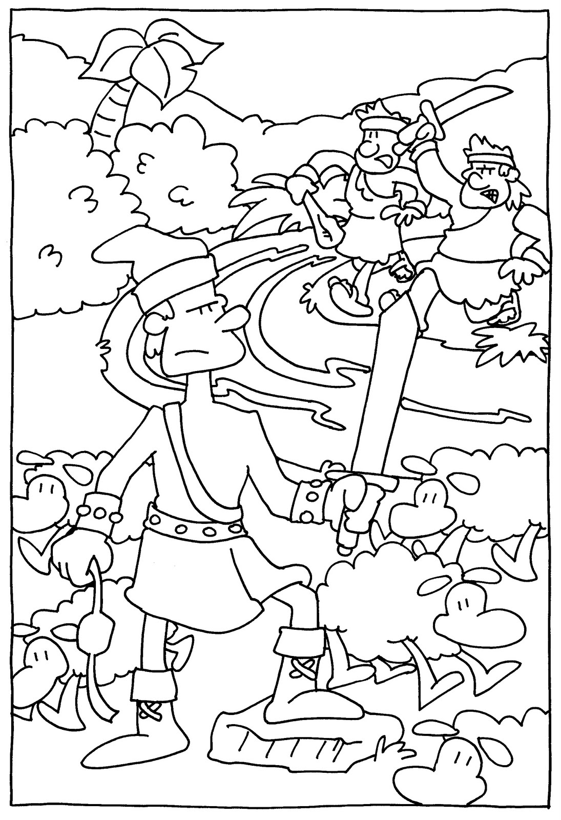 abinadi coloring pages pinterest - photo #9