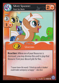 My Little Pony Silver Spanner, Nuts for Bolts Premiere CCG Card