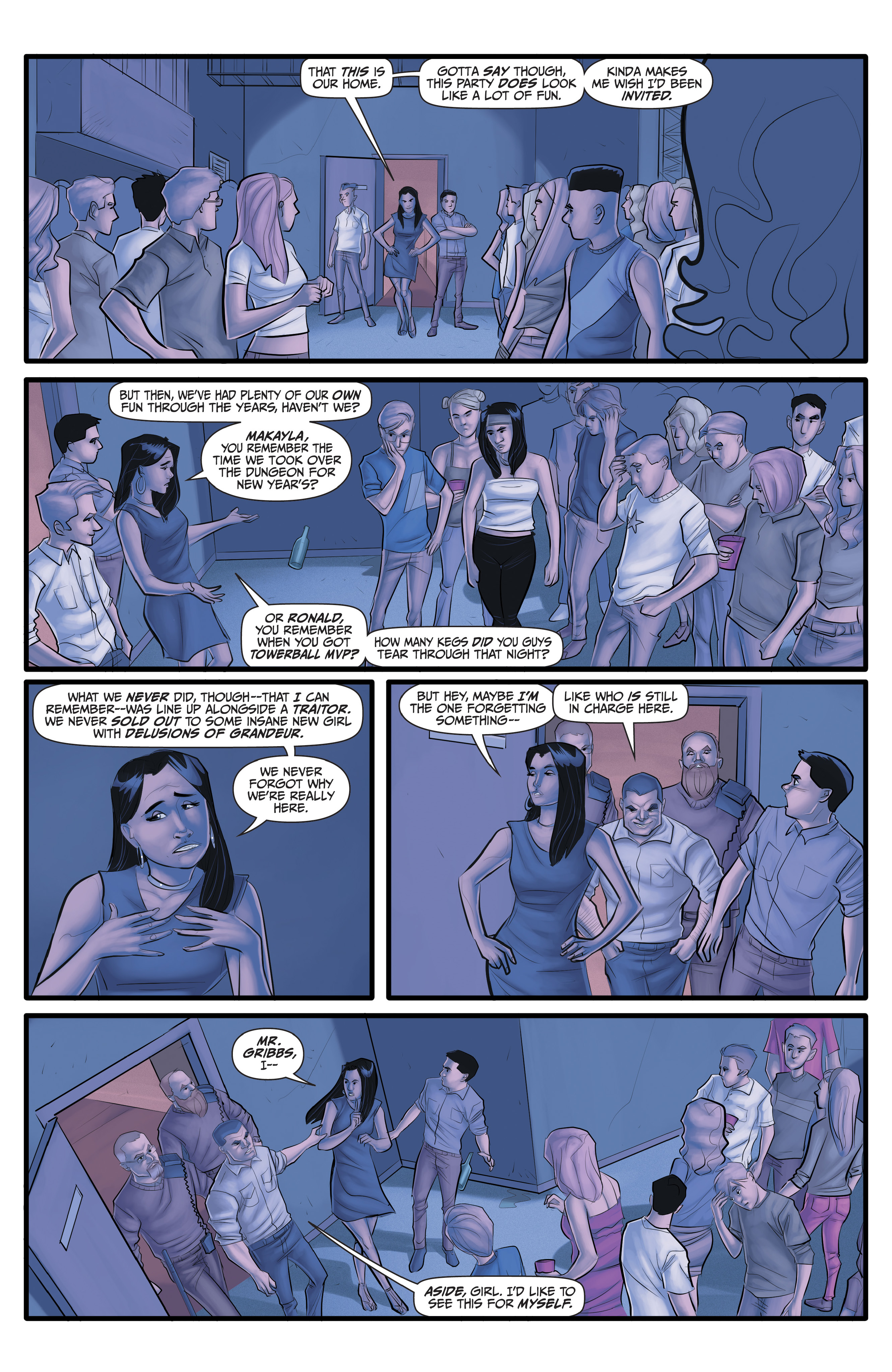 Read online Morning Glories comic -  Issue #47 - 20