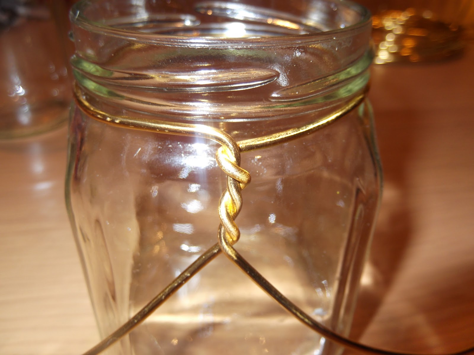 Made by (A)me 10 minute make jam jar tea light holders