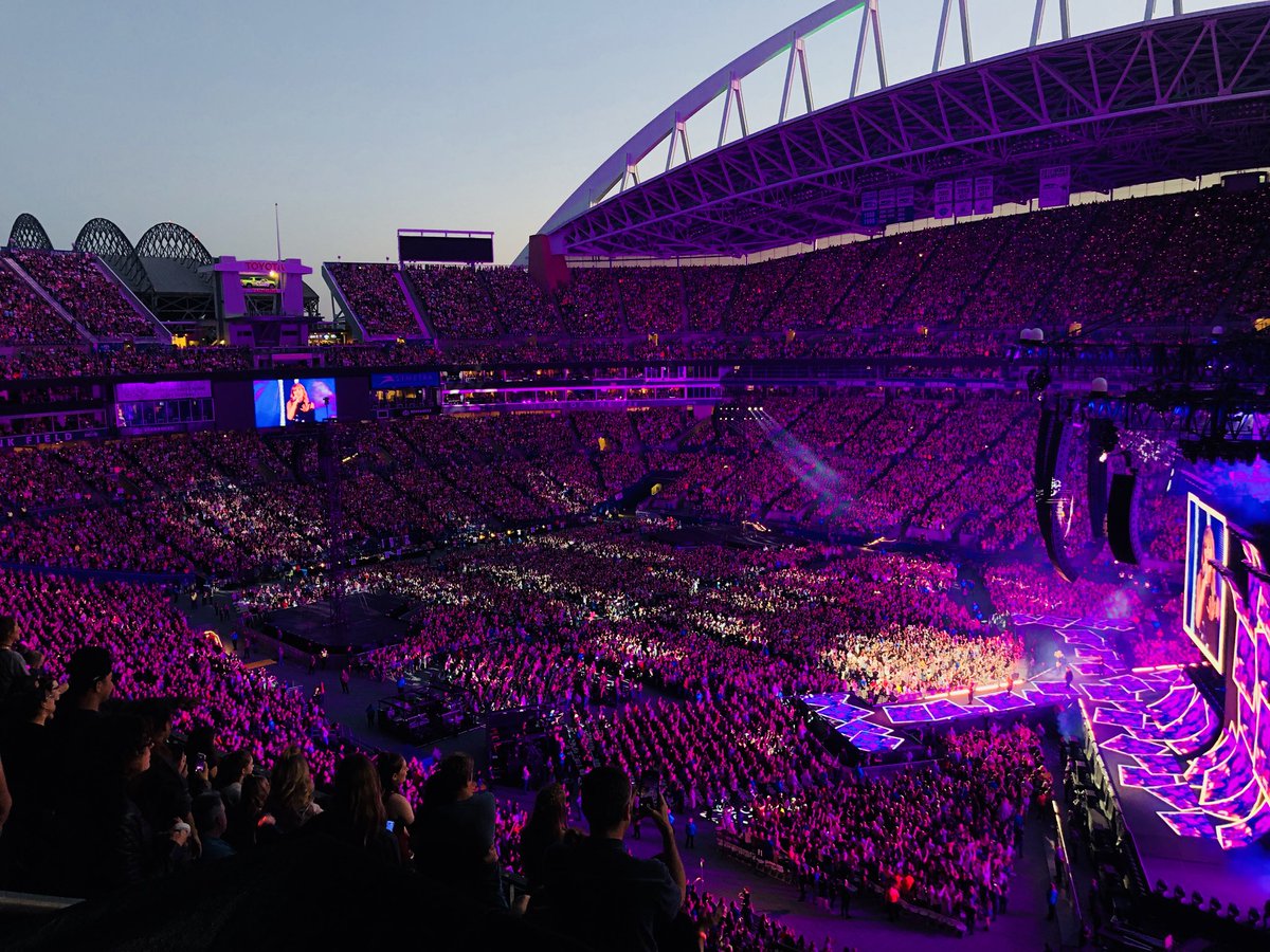 Reputation Stadium Tour — Seattle, Washington (22 de mayo de 2018