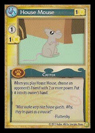 My Little Pony House Mouse GenCon CCG Card