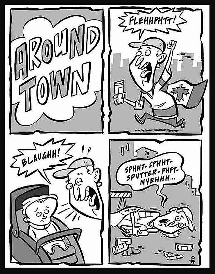 Rod Filbrandt a Rod Filbrandt cartoon