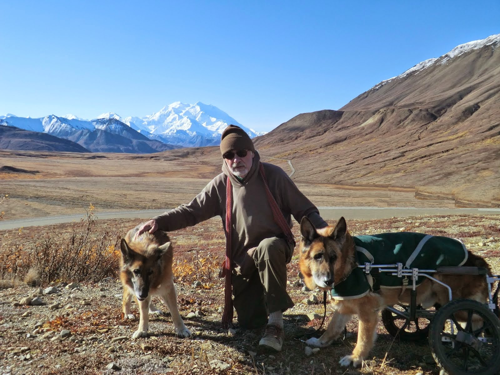 Leben, Ed and Erde with Denali