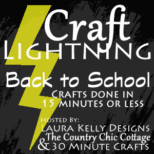 craft lightning back to school advert