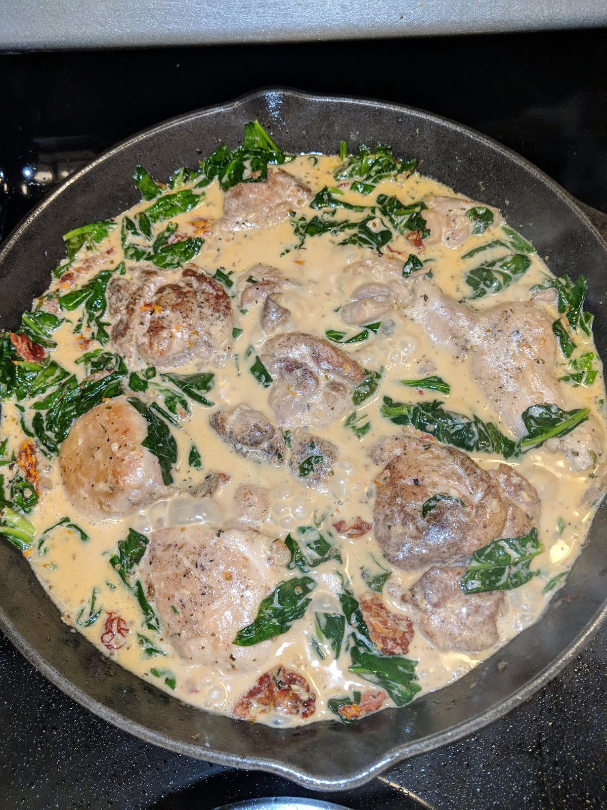 Frugal, Fit, and Fierce Keto Creamy Garlic Tuscan Chicken