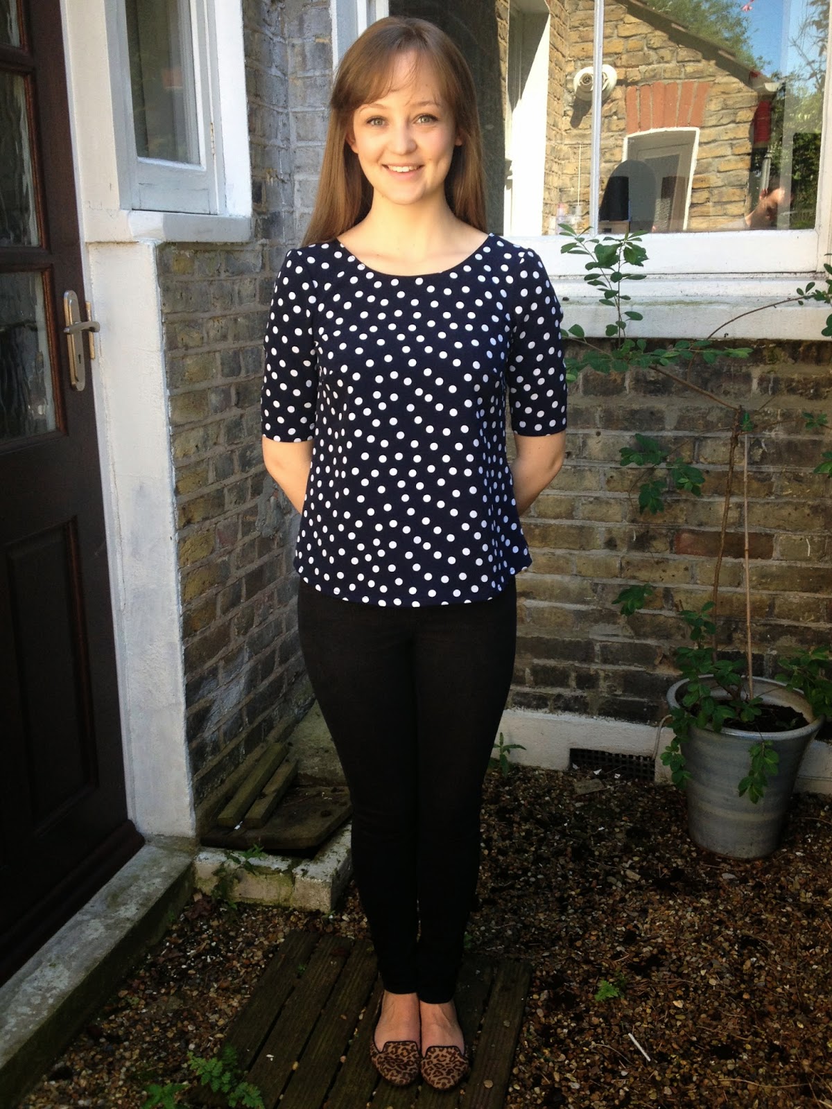 Diary of a Chainstitcher: Polka Dot Laurel Blouse from Colette Patterns