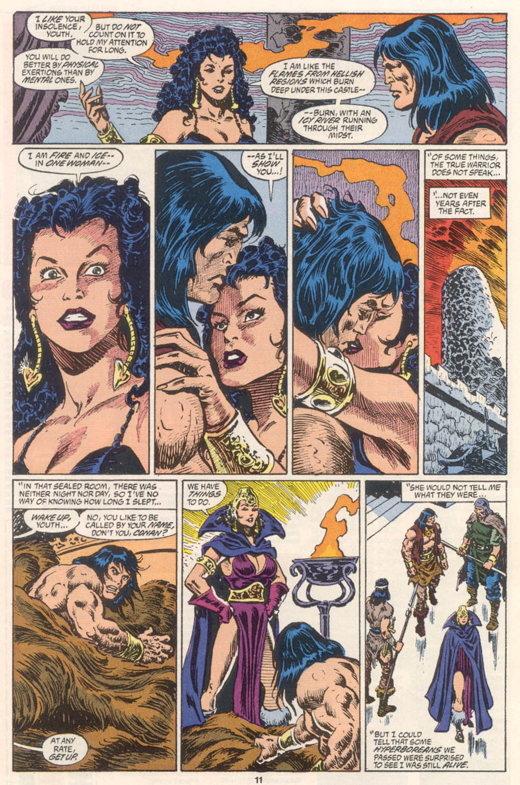 Read online Conan the Barbarian (1970) comic -  Issue #254 - 9