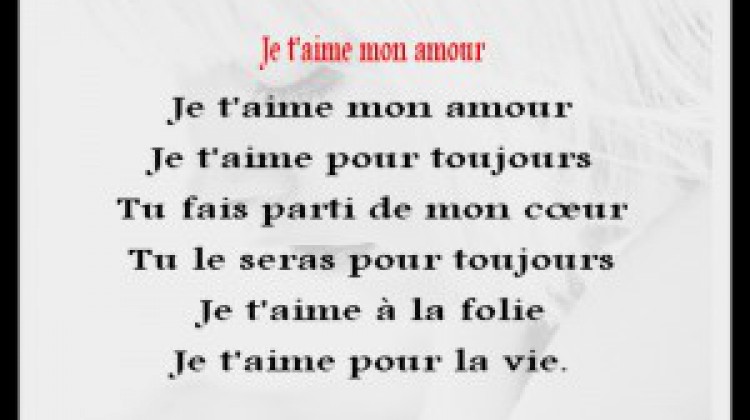 poemes rencontre amoureuse