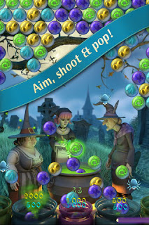Bubble Witch Saga iPhone screenshot