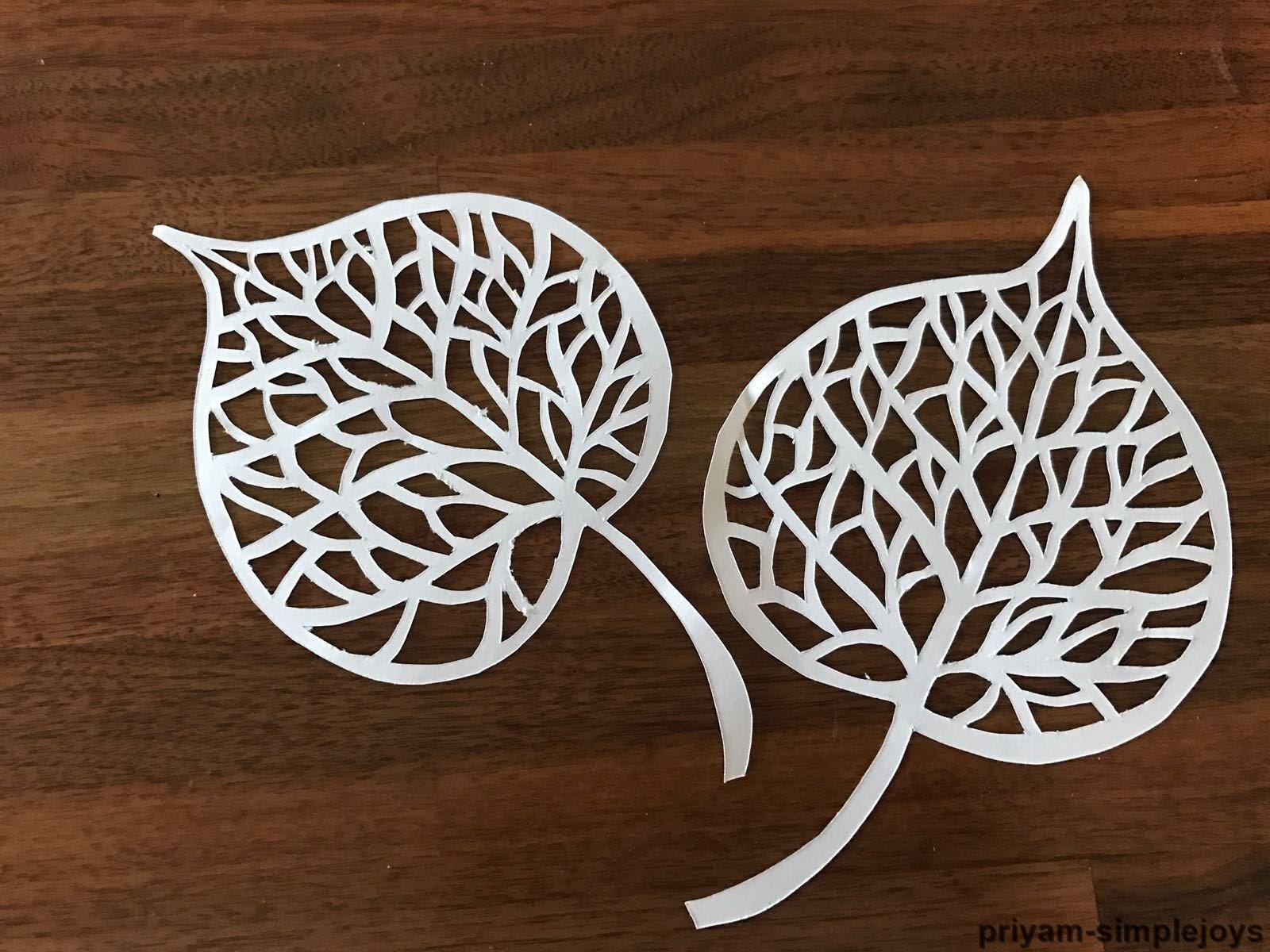 SimpleJoys Paper Cut Leaf