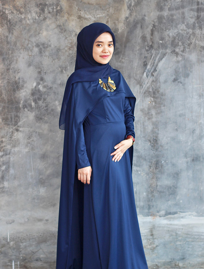 Model Baju  Hamil Muslim Yang Cantik dan Modis