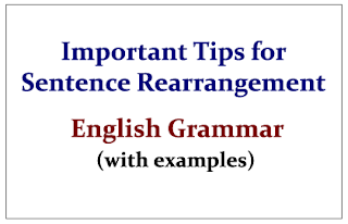 Image result for rearrangement of sentences for ibps po