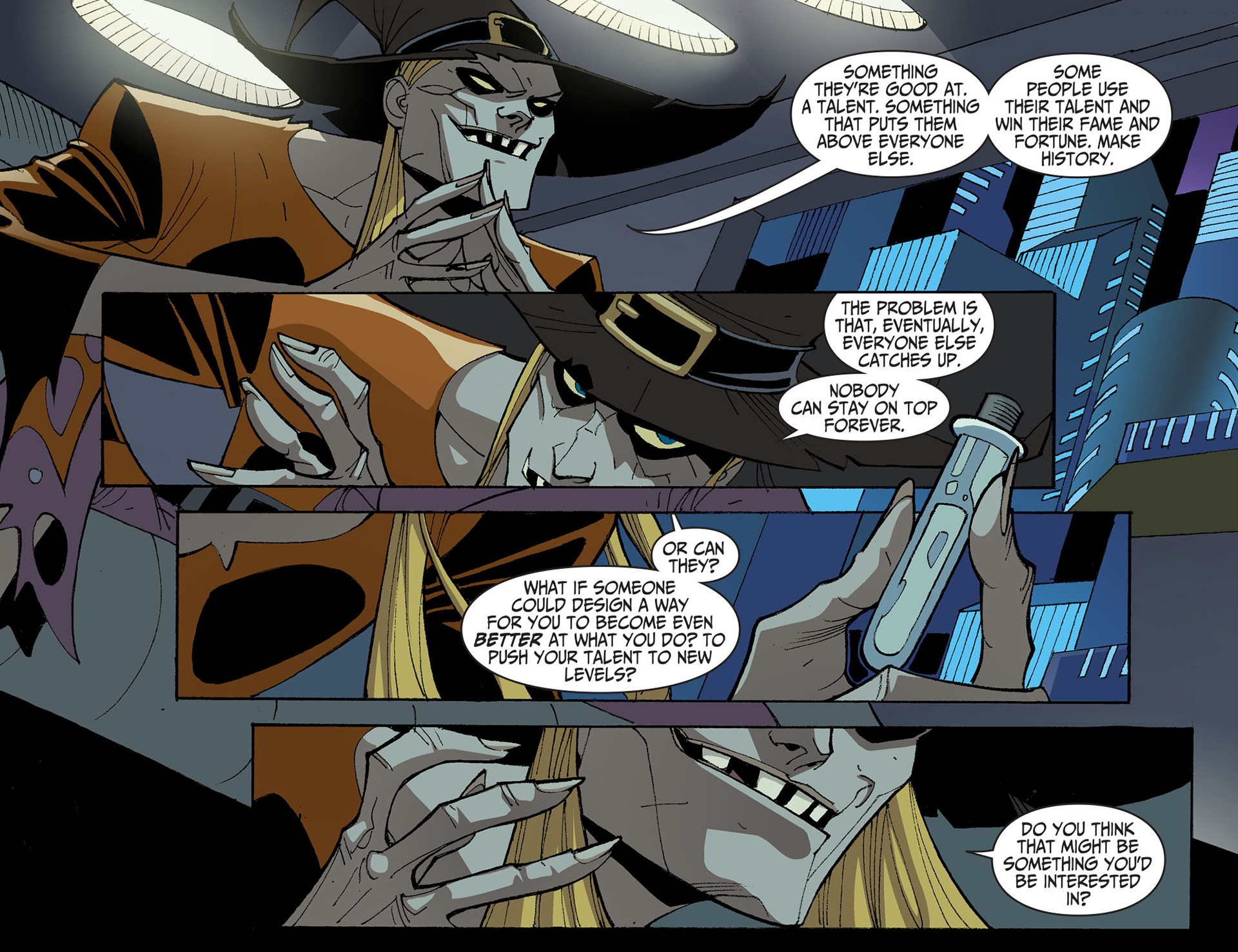 Read online Batman Beyond 2.0 comic -  Issue #32 - 21