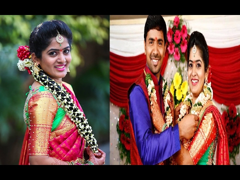 Amazing Engagement And Wedding Looks Of TV Actress Amulya Reddy | Indian  Celebrity Events