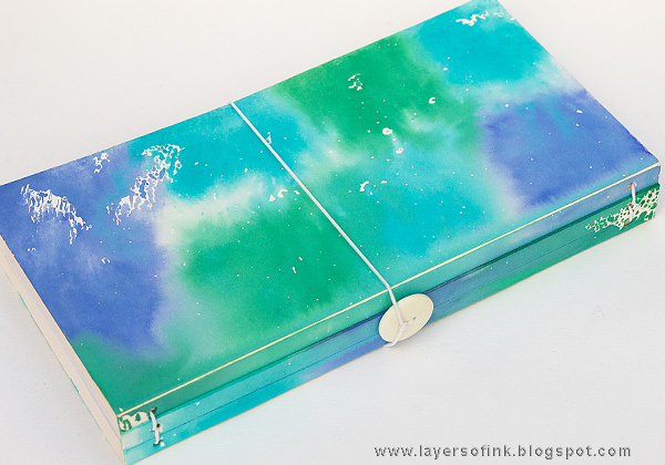 Layers of ink - Christmas Journal Tutorial by Anna-Karin with Making Spirits Bright SSS products