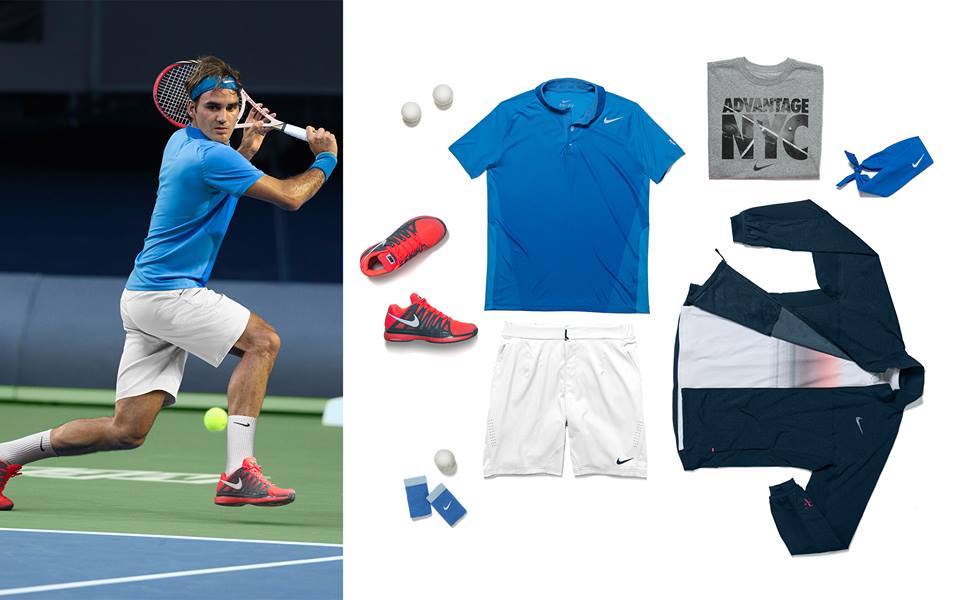 Roger Federer's US Open 2013 Outfit Roger Federer The Champ