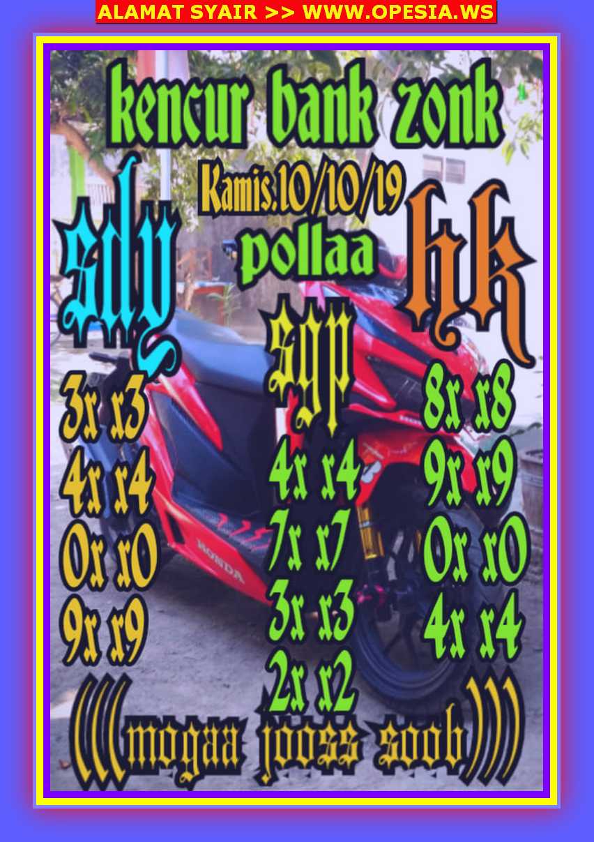 1 New Message Kode Syair Hongkong 10 Oktober 2019 Forum Syair Togel Hongkong Singapura Sydney