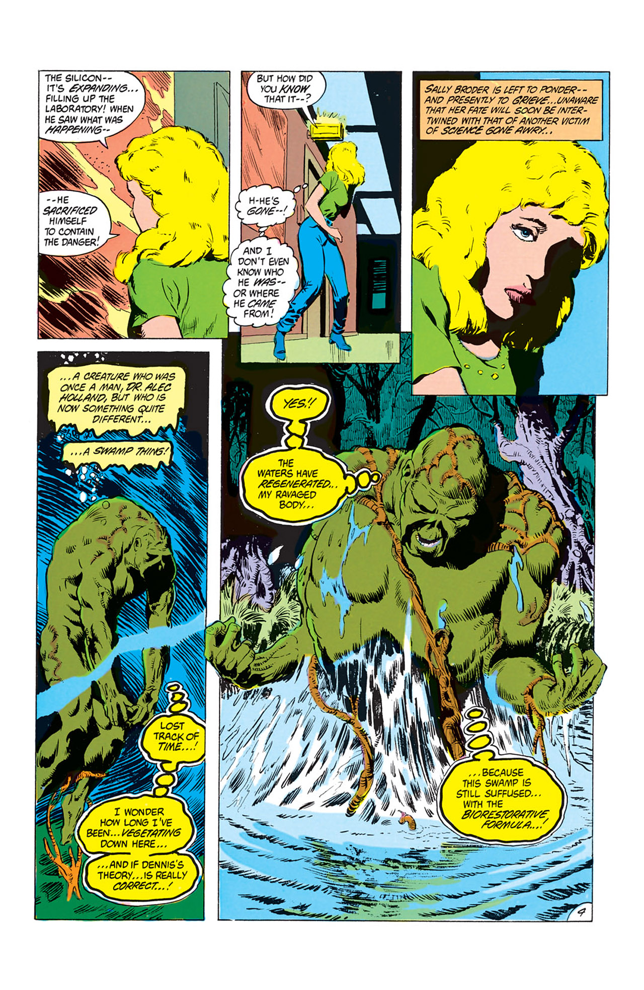 Read online Swamp Thing (1982) comic -  Issue #14 - 5