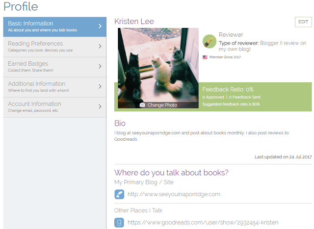 Getting started with NetGalley