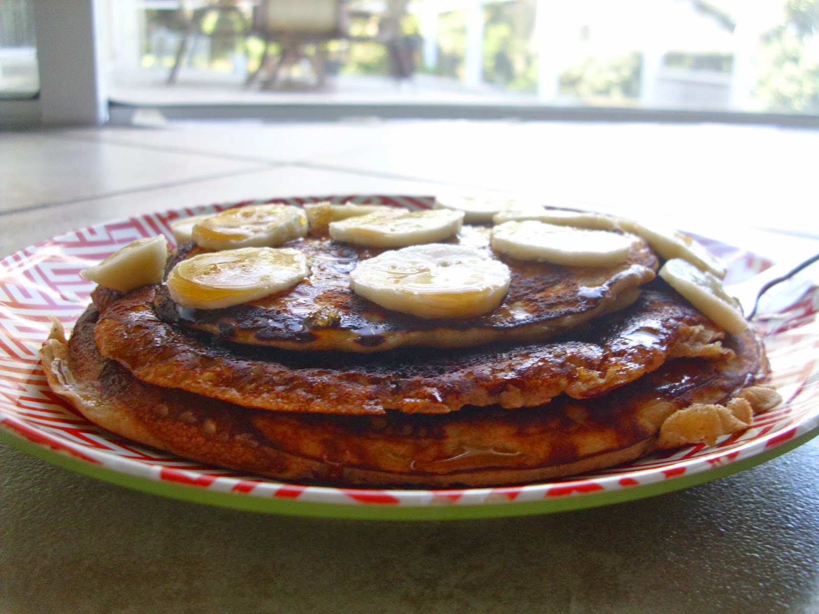 Fit 2 Be: Banana Bread Protein Pancakes