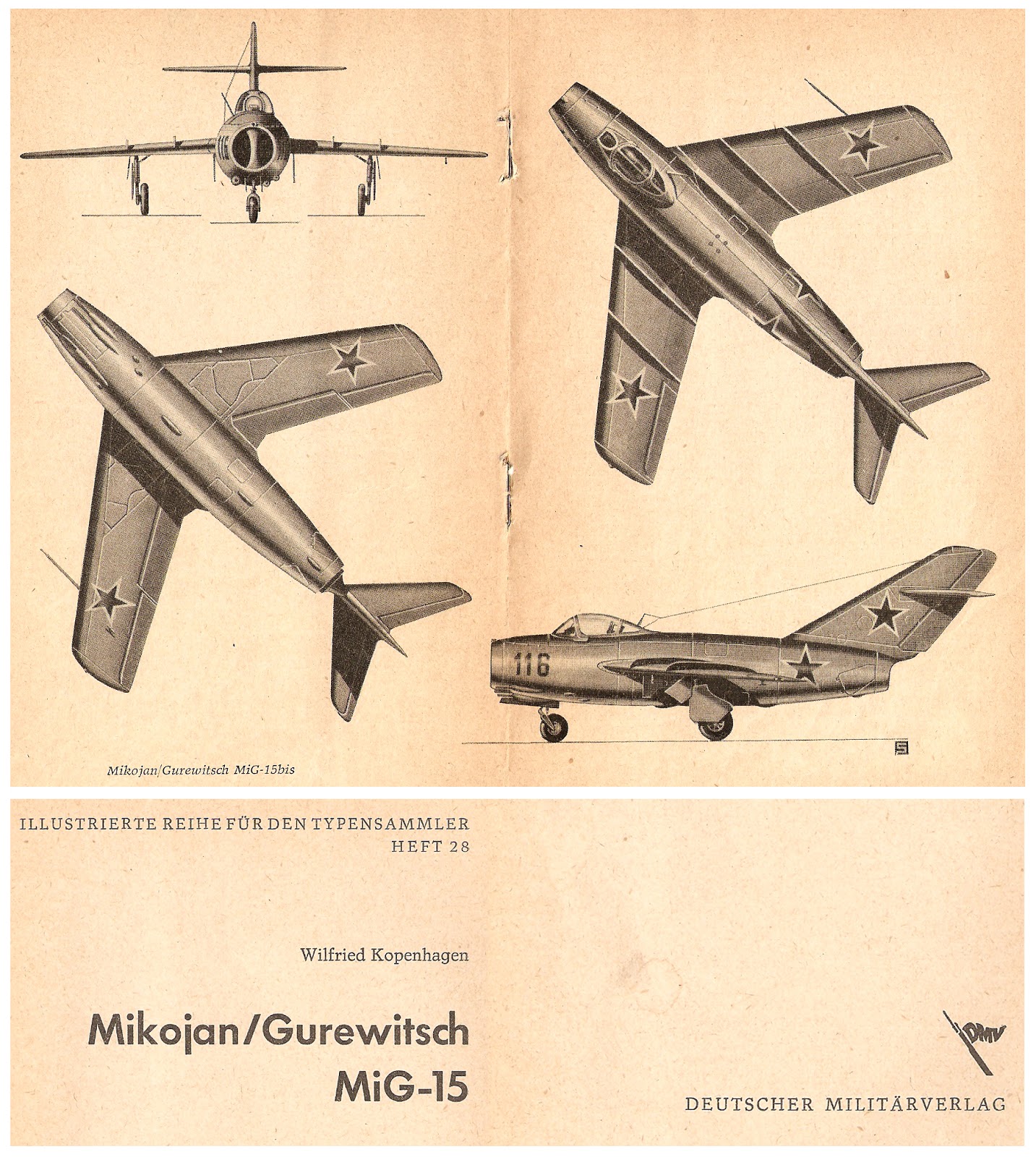 Миг 15 ути чертежи