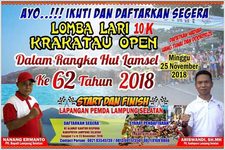 Lomba Lari 10K Krakatau Open • 2018 Lomba Lari 10K Krakatau Open • 2018
