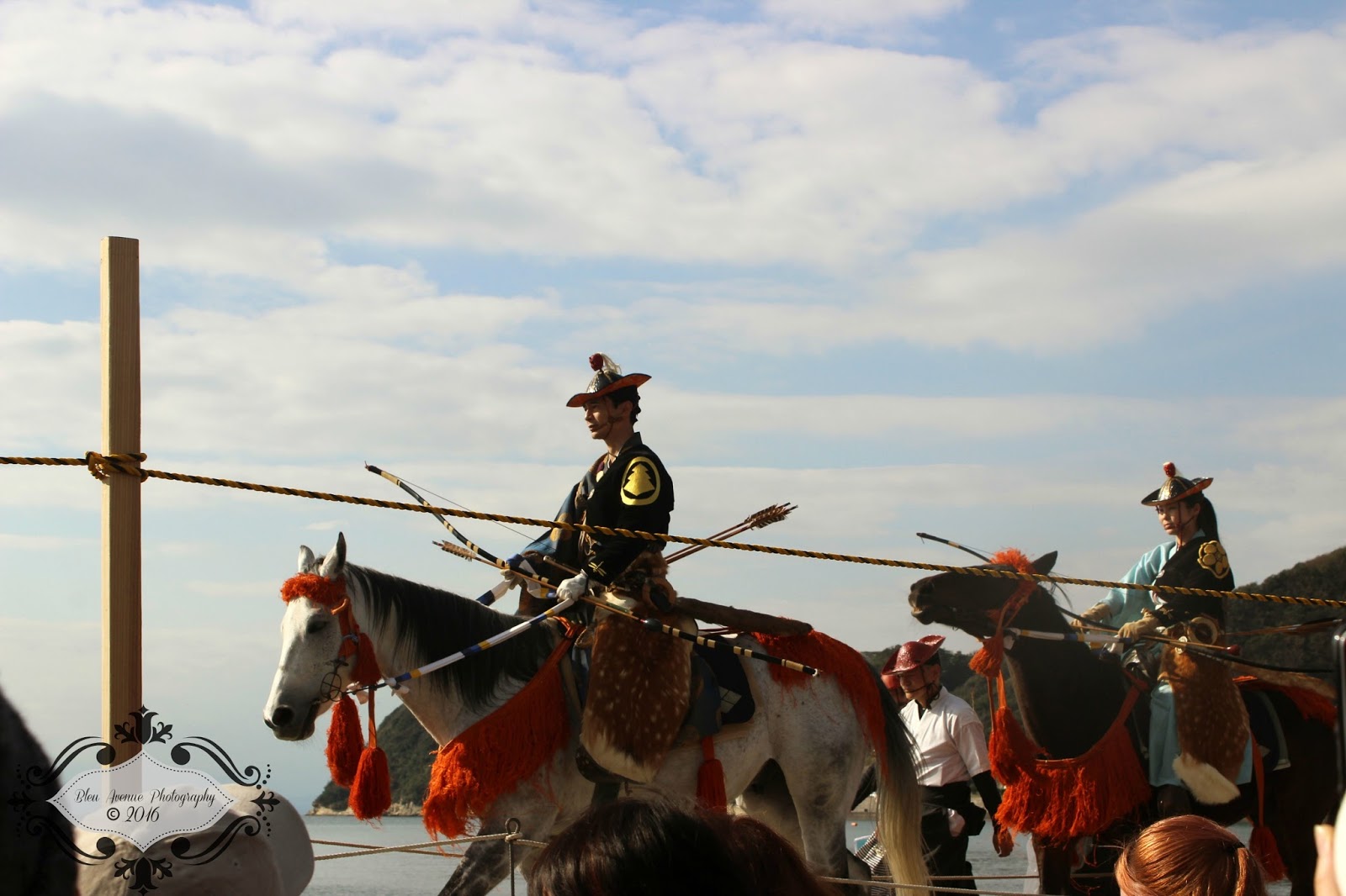 Kyudo Japanese Archery Competition Bleu Avenue