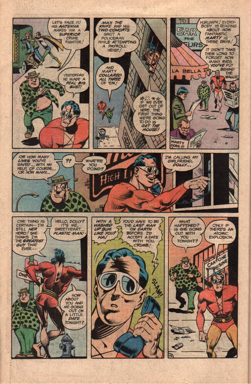 Read online Plastic Man (1976) comic -  Issue #19 - 19