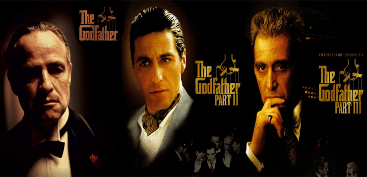 A trilogia 'O Poderoso Chefão' A trilogia O Poderoso Chefão